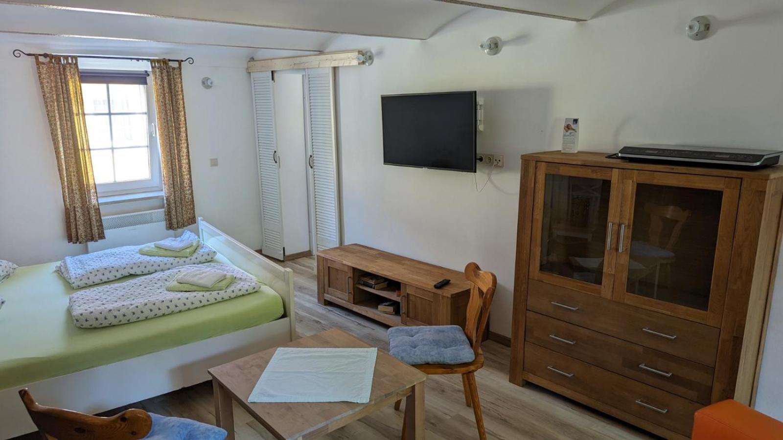 Hotel Fünf Linden Straupitz Zimmer foto