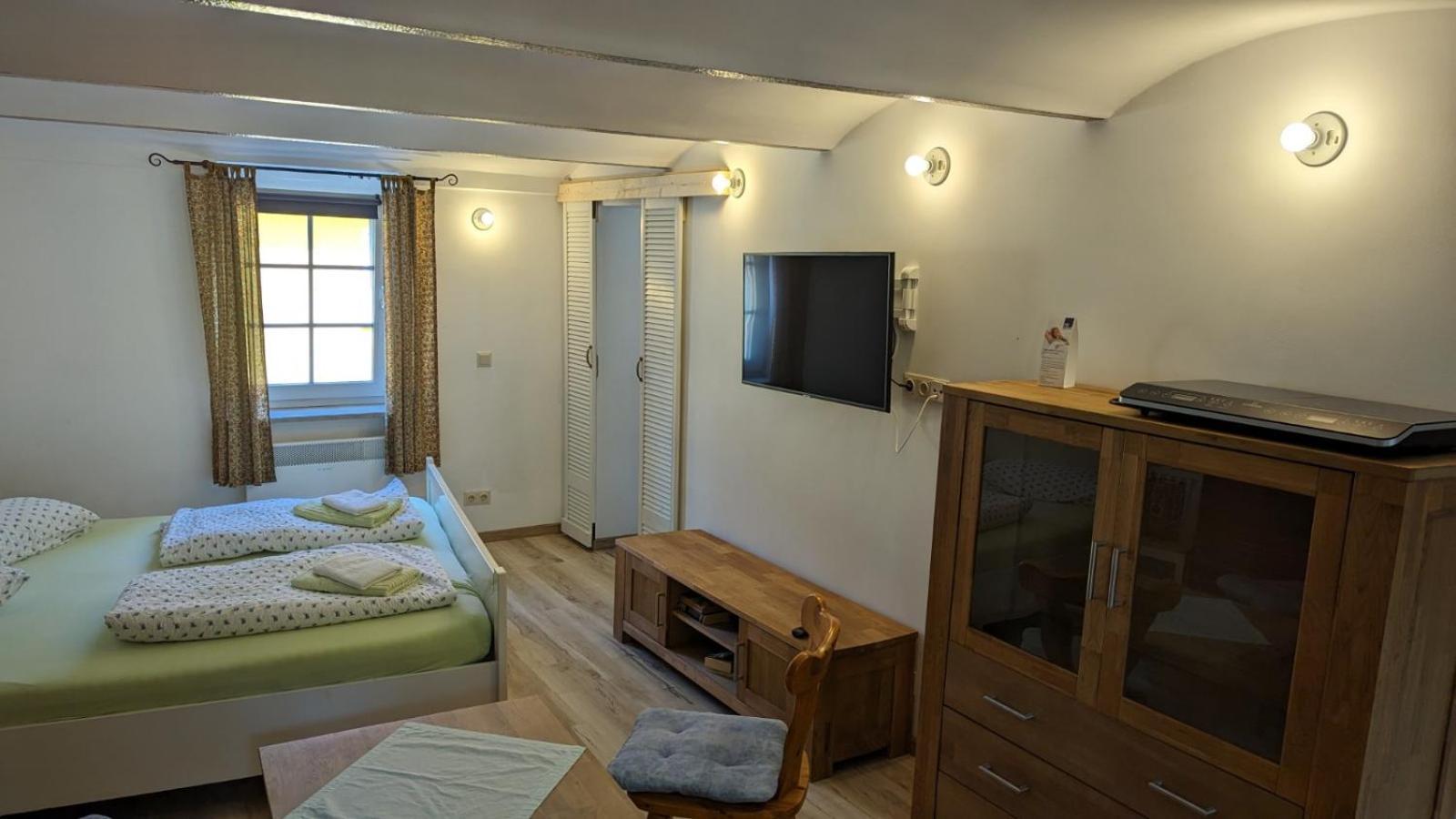 Hotel Fünf Linden Straupitz Zimmer foto