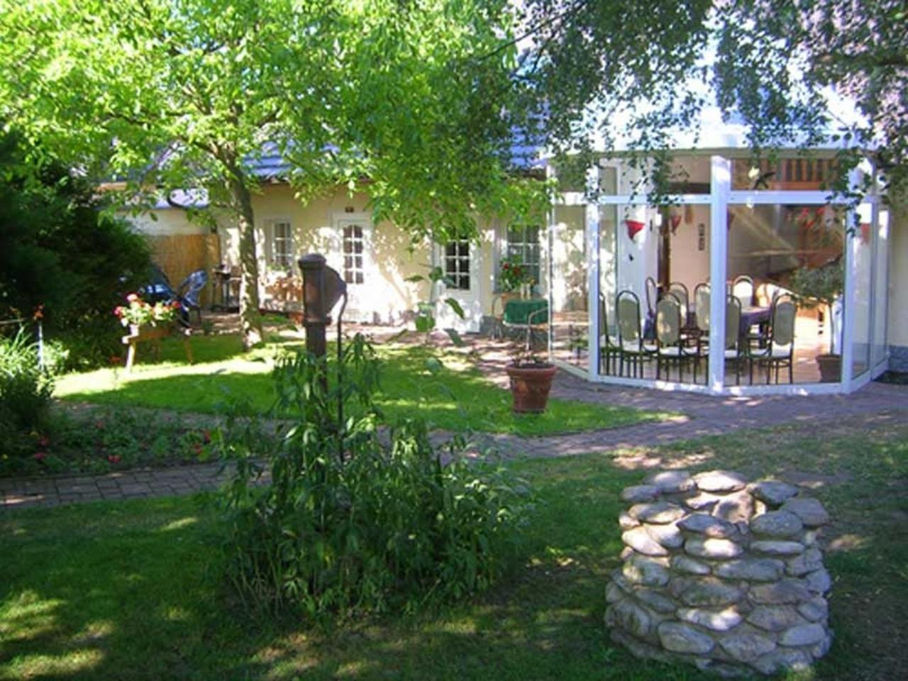 Hotel Fünf Linden Straupitz Exterior foto